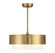 Diana LED Fan D'Lier in Warm Brass (51|22-FD-445-322)