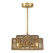 Ferndale LED Fan D'Lier in Warm Brass (51|20-FD-155-322)