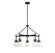 Lakewood Five Light Chandelier in Matte Black (51|1-1832-5-89)