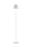 Poldina LED Floor Lamp in White (556|LD0390B4)