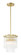 Azura One Light Mini Pendant in Heirloom Brass (7|5457-856)