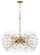 Winter Ten Light Pendant in Soft Brass (7|3657-695)