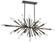 Elsa Eight Light Island Pendant in Midnight Graphite (29|N1949-766)