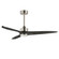 Woodwind 52''Ceiling Fan in Satin Nickel (16|88831SN)