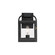 Bonham One Light Outdoor Wall Sconce in Black (16|30801CLBK)