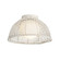 Cestino One Light Flush Mount in Weathered White (16|22470WWT)