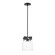Scoop One Light Pendant in Black (16|21230CLBK)