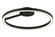 THE TRUNDLE LED Ceiling Mount in Matte Black (423|X36716MB)