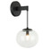 Bulbus One Light Wall Sconce (423|W38101MB)