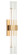 Krustallos LED Wall Sconce in Aged Gold Brass (423|S06924AG)