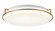 Brammerton LED Wall Sconce in Aged Gold Brass (423|M14115AG)