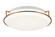 BRAMMERTON LED Wall Sconce in Aged Gold Brass (423|M14112AG)