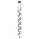 TENTACLES LED Pendant in Black (423|C37103BK)
