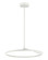 THE TRUNDLE LED Pendant in White (423|C36724WH)