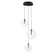 Global LED Pendant in Black (86|E25073-18BK)