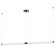 Vanish LED Linear Pendant in Gunmetal (86|E24837-75GM)