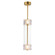Elysian LED Pendant in Natural Aged Brass (86|E11082-124NAB)