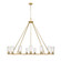 Titus 15 Light Chandelier in Modern Gold (224|826-15MGLD)