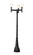 Laurent Three Light Outdoor Post Mount Fixture in Black (224|597MP3-564P-BK)