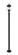 Davina Three Light Outdoor Post Mounted Fixture in Black (224|5016PHMR-5012P-BK)