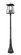 Rainer Six Light Outdoor Post Mounted Fixture in Black (224|5015PHXXLR-564P-BK)