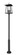 Rainer Six Light Outdoor Post Mounted Fixture in Black (224|5015PHXXLR-5010P-BK)