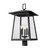 Rainer Five Light Outdoor Post Mount Fixture in Black (224|5015PHXLR-BK)