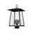 Rainer Four Light Outdoor Post Mount Fixture in Black (224|5015PHBS-BK)