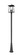Rainer Four Light Outdoor Post Mounted Fixture in Black (224|5015PHBR-519P-BK)