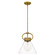 Webster One Light Mini Pendant in Weathered Brass (10|WBS1512WS)