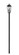 Gannon Three Light Outdoor Post Mount Fixture in Black (224|5008PHBR-5009P96-BK)