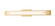 Chase LED Vanity in Modern Gold (224|4100-33W-MGLD-LED)