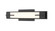 Chase LED Vanity in Matte Black (224|4100-18W-MB-LED)