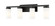 Danica Four Light Vanity in Matte Black (224|3044-4V-MB)