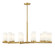 Danica 12 Light Chandelier in Modern Gold (224|3044-12MGLD)