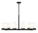Danica 12 Light Chandelier in Matte Black (224|3044-12MB)