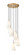 Farrell Seven Light Chandelier in Modern Gold (224|3043P7-7R-MGLD)