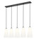Farrell Five Light Linear Chandelier in Matte Black (224|3043P7-5L-MB)