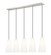 Farrell Five Light Linear Chandelier in Brushed Nickel (224|3043P7-5L-BN)