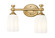 Orion Two Light Vanity in Modern Gold (224|1102-2V-MGLD)