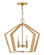 Sammi LED Pendant in Lacquered Brass (531|83647LCB)