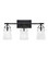 Foster LED Vanity in Black (13|5133BK-OP)