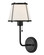 Clarke LED Wall Sconce in Black (13|4890BK)