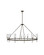 Ana LED Chandelier in Black Oxide (13|38259BX)