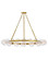 Coco LED Chandelier in Lacquered Brass (138|FR30525LCB)