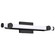 Bowman LED Vanity in Matte Black (72|62-2202)