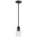 Clarksville One Light Mini Pendant in Matte Black (72|60-8064)