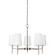 Driscoll Five Light Chandelier in Brushed Nickel (1|3140405-962)