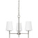 Driscoll Three Light Chandelier in Brushed Nickel (1|3140403-962)