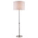 Nori One Light Floor Lamp in Brushed Nickel (110|RTL-9184 BN)